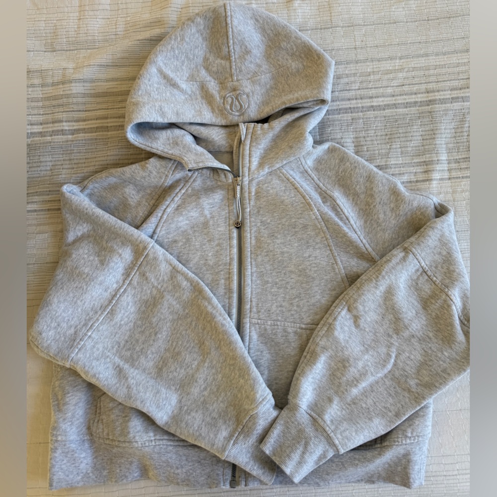 Lululemon Gray Scuba Jacket